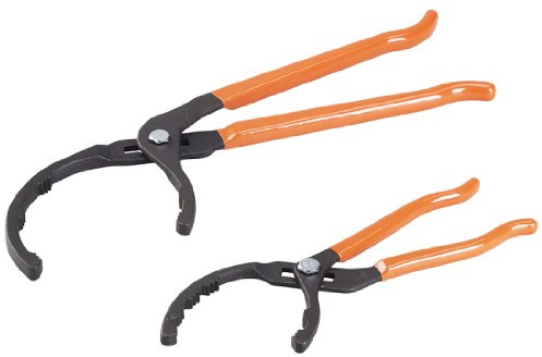 OTC 4562 Heavy Duty Adjustable Oil Filter Pliers - 2 Piece Set - 2-1/4 to 7 Capacity