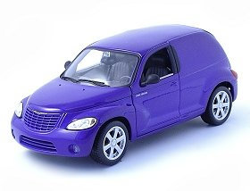 DRUCKGUSS Modell Chrysler Panel Cruiser (Maßstab 1: 18 in blau)