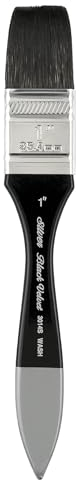 Silver Brush Limited - Spalter à Manche Court pour l’Aquarelle 3014S1in Black Velvet - Taille 1