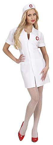 W WIDMANN MILANO Party Fashion - Costume Infirmière, Robe, Médecin, Docteur, Costumes de Carnaval
