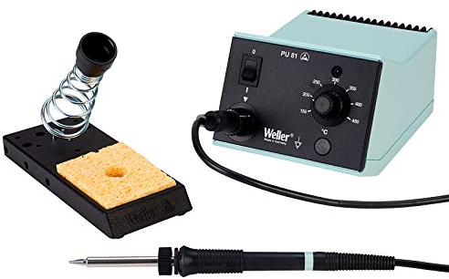 Weller 80W Temperature Controlled Soldering Station (WS 81, PU 81, WSP 80), 230V, Includes Iron Stand (WPH 80)