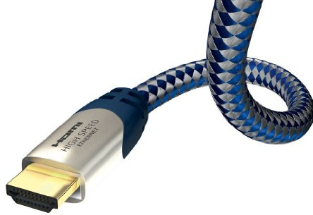 inakustik – 0042305 – Premium High Speed HDMI 2.0b Kabel mit Ethernet | Für die Übertragung von Ultra HD Signalen | 5m in Blau | 2160p - 4K@50/60Hz - Audio Return Channel - HDR-Support - HD Audio