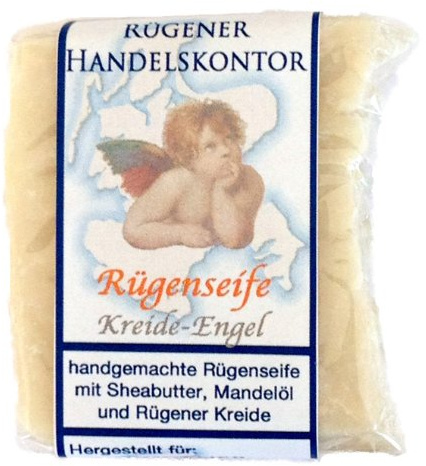 Rügenseife: Kreide-Engel mit Rügener Heilkreide