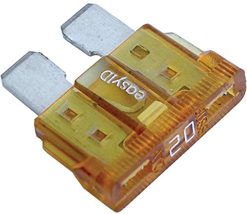 Blue Sea Systems 5296 EasyID Illuminating ATC Fuse, 20 Amp, 2 Pack