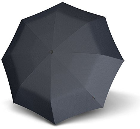 Knirps Big Duomatic Men's Prints Pattern - Großer Regenschirm mit Automatik-Öffnung, Schwarz, Pattern (Schwarz)