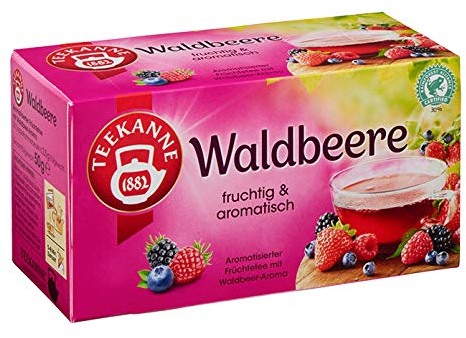 Teekanne Waldbeere (20x2,5g Packung)