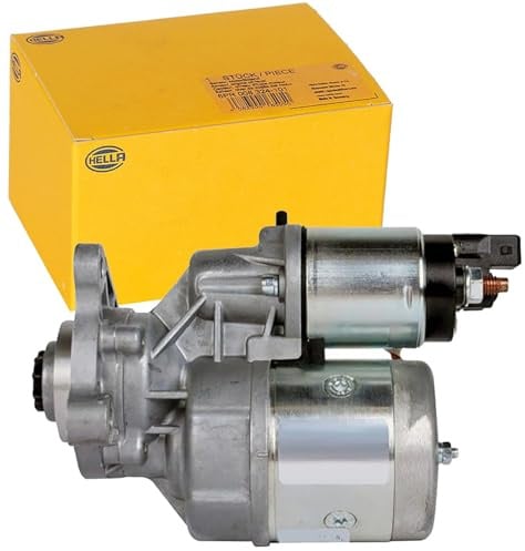 HELLA 8EA 012 526-281 Starter/Anlasser - 12V - 1kW | Kompatibel mit: SKODA FABIA I, FABIA I Combi, FABIA I Praktik, FABIA I Stufenheck, OCTAVIA I