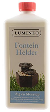 Reiniger Reinigungsmittel Algenentferner Moosentferner Kalkentferner Wasserpflege für Brunnen Wasserspiel Wasserbrunnen Springbrunnen 1 Ltr