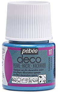 Pébéo Deco Peinture 45 ml Nacré Turquoise