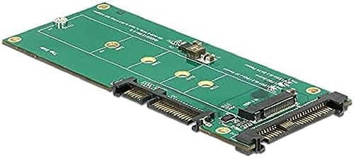 DeLock Konverter U.2 SFF 8639 Nvme/SATA 22 Pin > M.2 Key M
