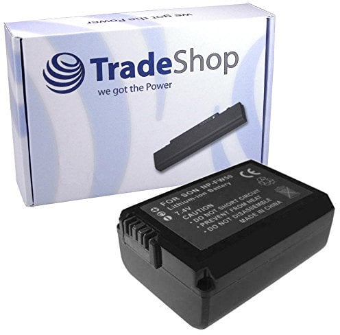 Trade Shop Camera Li-ion Battery Replaces Sony NP-FW50 for Sony NEX-5 N NEX-5KS NEX-7 NEX7 NEX-3 NEX-5 Alpha NEX-C3 NEXC3 33 35 55 55 V 65 V 65-V SLT-A35 SLT-A35y SLTA35 SLTA35y SLT-A-35 SLT-A-35y