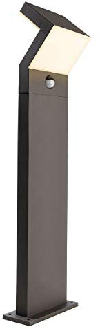 Deko-Light | LED Wandleuchte Wandlampe Stehleuchte Pollerleuchte 220-240V 5-29W 3000K dungelgrau Single Mini Kapego (grau, Stehleuchte 18W Höhe 100cm Sensor)