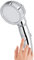 Hivexagon Duschkopf Hochdruck Wasserspar Handbrause mit 3 Betriebsarten und einstellbarem Ein- / Ausschalt- und Pausensprühmodus HG426