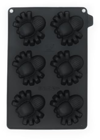 CÉCOA • Moule Silicone Halloween Arraignées • 100% Silicone Alimentaire Sans BPA • Anti-Adhésif • Cuisson Parfaite & Démoulage Facile • DIY Gâteaux, Friandises, Goûter Enfant, Pâtisserie Maison