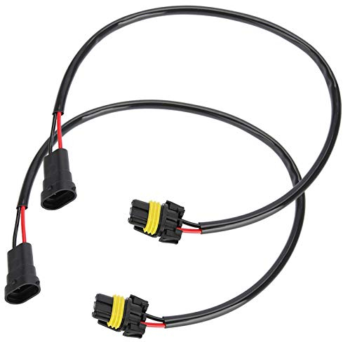 KIMISS hir2 stecker hb4spine weiblich hb4 auf hb4906 auf, hb4 steckerhb4 9006 steckerh11 adapterhb4 h11 hir2 stecker stecker weiblich auf Adapter H11 weiblich HB4 9012 9006XS m?nnlich Kabelkonverter