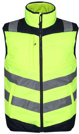 Regatta Professional Mens Hi Vis Thermal Gilet Bodywarmer