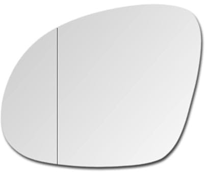 PS-T Spiegelglas zum Kleben, Asphärisch, Links, Fahrerseite, passend für SKODA YETI 2009-2017