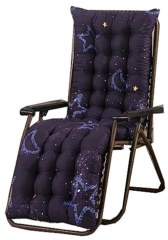 Auflage Gartenliege, Sitzkissen Gartenstuhlauflage 170 X 53cm Liegenauflage, Schwungliege, Verdicken Garten Liege Stuhl Polster, Für Reisen, Urlaub, Innen, Sonnenliege, Liegestuhl, Relaxliege ( Color