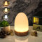 HL LED Nachttischlampe Dimmbar Nachtlicht Kinder 12 Farben 4 Modi Tischlampe Wasserdich Nachtlicht mit Timing Memory Funktion für Heim Schlafzimmer Esszimmer Bar Draussen Camping,Eierschale