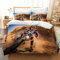 HZVRTN Motorrad Bettwäsche-Set Teens Cool Motorrad Fahrer Betten Set für Kinder Jungen Motocross Thema Bettbezug Set, Microfaser 3 Teilig mit Kissenbezug (135X200cm, Motorrad B)