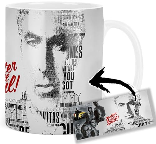 Better Call Saul Bob Odenkirk Giancarlo Esposito Tasse Keramikbecher Mug