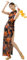 ROYAL SMEELA Robe Cheongsam Qipao Sans Manches Sexy en Maille Noire - Longue Robe Chinoise Traditionnelle Imprimée pour Femme Adulte