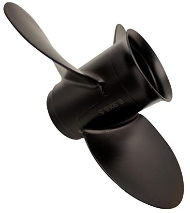 NyZyL Propeller 8,9 x 8,5 3B2B64517-1, passend for Tohatsu-Außenbordmotoren, 8 PS, 9,8 PS, MFS8/9,8 A, Außenborder, 8 PS, 9,9 PS, 12 Keile (Ersatzteile)
