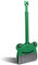 Children's Small Broom Dustpan Set Green Frog Mini Household Cleaning and Pretend Play Set