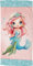 Good Morning Strandtuch Alisse Polyvelours rosa/blau Größe 75x150 cm