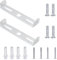 ZTWLEED Support de Plaque de Montage,2 Pièces Plafonnier Plaque de Suspension 115mm Murale avec Vis,Plaque de Suspendre Plafonnier pour Suspension Lustre Plafonnier Décoration de Plafond