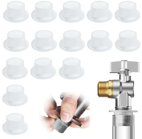 MOVYEE Auslaufsichere Dichtung Wasserhahn,Silikondichtung für 1/2 inch Wasserhähnen Ventil,Hohe und Niedrige Temperaturbeständigkeit