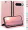 HUOUH per Google Pixel 9 Pro XL 6.8 5G Custodia a Portafoglio con RFID Blocco PU In Pelle,Sintetica Tasca Carte Custodie Del Telefono Copertura Antiurto Con Slot di per Pixel 9 Pro XL caso Oro Rosa