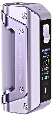 GEEKVAPE Aegis Solo 3 Vape Mod - [Requires 18650 Battery - Sold Separately] Tri-Proof Resistance, 100w, Threaded 510 Connection, Multiple Modes, IP68 Rating, USB Type-C, No Nicotine (Purple)