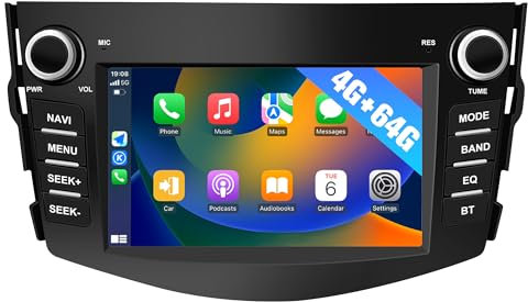 Android Autoradio für Toyota RAV4 (2006~2012) Stereo Radio Carplay GPS Navi FM 64G