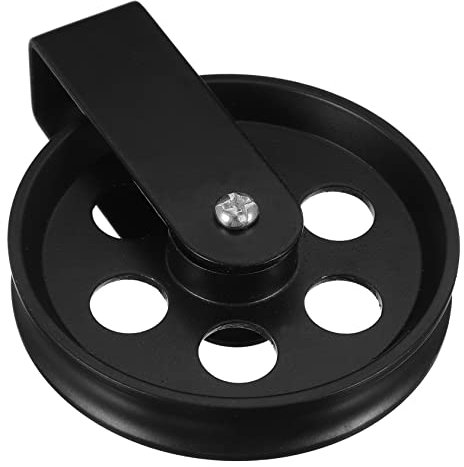 OKUMEYR Riemenscheibensystem Vintage Lampenaufhängung für Hängende Pflanzen Deckenleuchten Praktische Wandhalterung zur Höhenverstellung Installieren