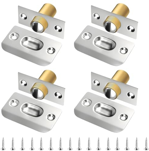 4 PCS Roller Ball Door Catch - Stainless Steel Door Catch