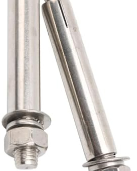 Spreizdübel M12 aus Edelstahl 304 – Hülsenanker for Beton und Mauerwerk – 2 Stück(M12x180mm)