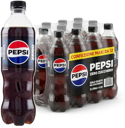 Pepsi Zero Confezione PET 0,50L X 12
