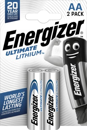 ENERGIZER PILAS LITIO ULTIM Lithium L91 (AA) BL2 BR E301535200 Grau One Size