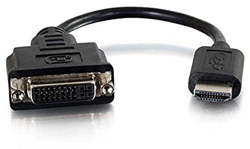 Cables To Go C2G Adaptateur HDMI mâle vers DVI-D™ Femelle Single Link - Full HD 1080p HDMI vers DVI Dongle - Noir