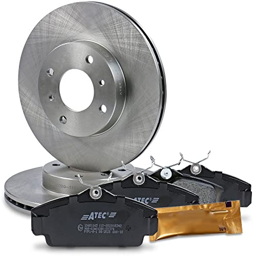 BESTPRICE ATP Bremsenset Vorderachse inkl. Bremsscheiben Belüftet Ø 280 mm +