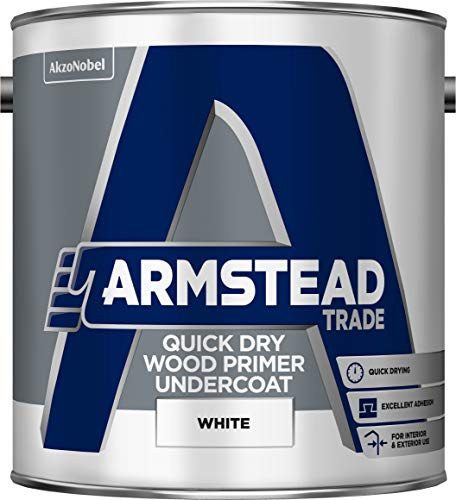 Armstead Trade Quick Dry Wood Primer Undercoat 2.5 litres