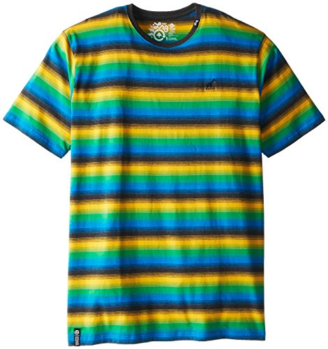 LRG Herren Big-Tall Cape Coast Knit T-Shirt Big and Tall, Schwarz meliert, 4X-Groß