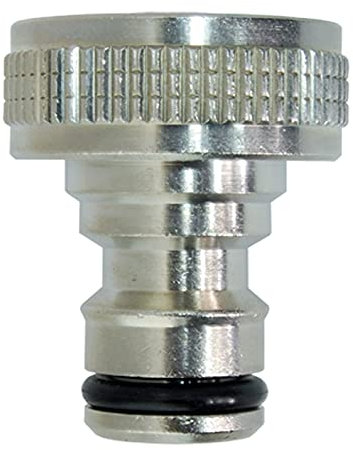 Boutté ADF20N Nez de robinet automatique nickele femelle 20x27, Argent