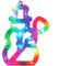 The Christmas Workshop Multi Coloured LED Window Light Snowman