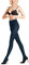 FALKE Damen Strumpfhose Seidenglatt 40 DEN W Ti halb-blickdicht einfarbig 1 Stück, Blau Marine 6179, M-L