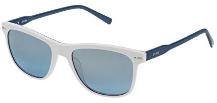 Sting Herren SST008559REX Sonnenbrille, Weiß (Blanco), 53.0