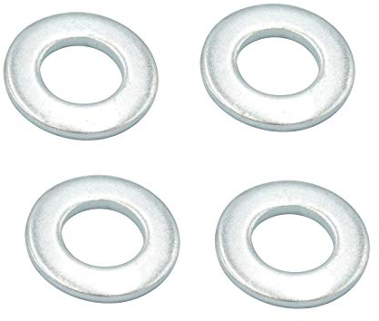 D2D | VPE: 4 Stück - Unterlegscheiben Form A - Größe: M20 (Innen: 22 mm) - DIN 125 aus Stahl galv. verzinkt - Beilagscheiben Unterlagscheiben