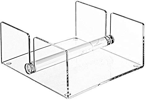 Servilletero EUBEISAQI, servilleta acrílico transparente, soporte mesa, organizador cócteles para baño, cocina y oficina