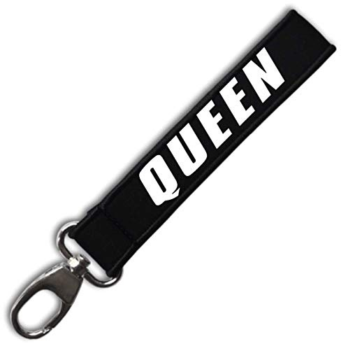 Neopren Schlüsselanhänger King oder Queen